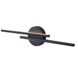 IP44-belysning för badrummet – Praktiska val för svenskt hem MIRATIC Badrumsspegellampa 14W 1540lm 4000K Vägglampa för Badrum Två Färger Tillgängliga Elegant Aluminiumfinish IP44 Badrumslampa Längd 55 cm (svart)